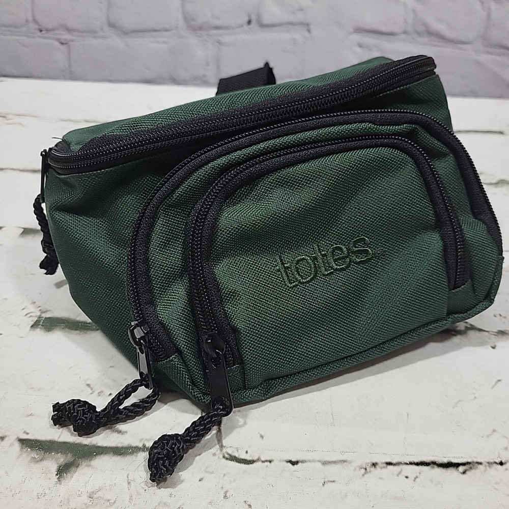 Totes Green Fanny Pack Waist Bag Hiking‎ Outdoors